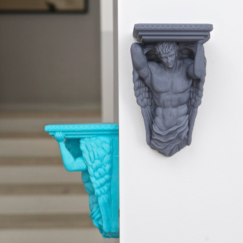 Two Angelo Mini-Shelf modern wall decor 