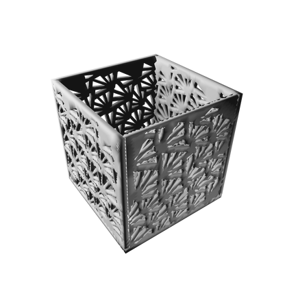 Concha Cube Candle