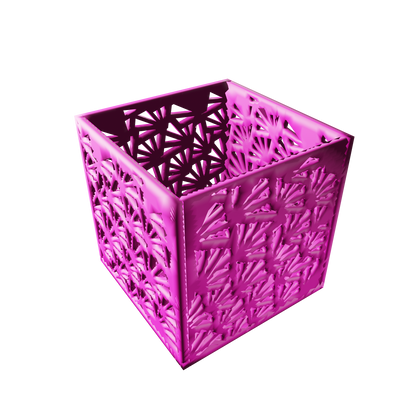 Concha Cube Candle