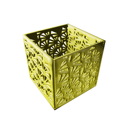 Concha Cube Candle