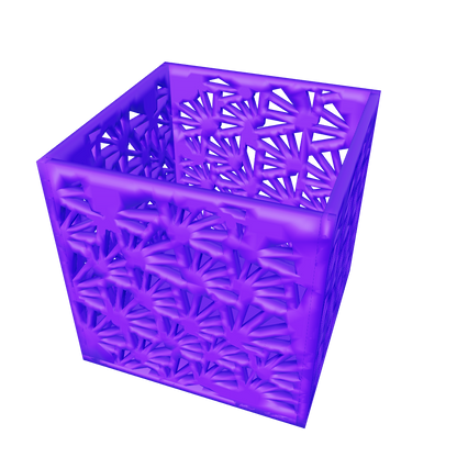 Concha Cube Candle