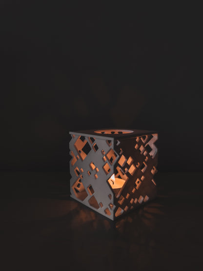 Rombocube Candle