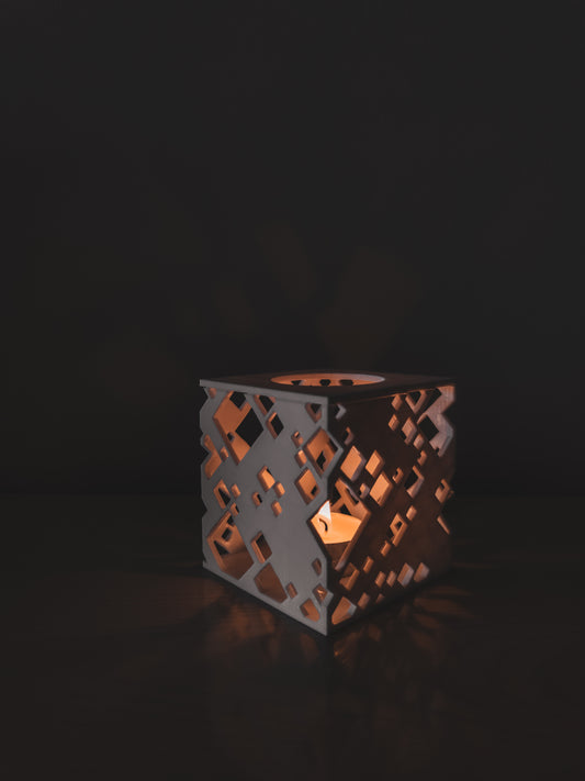 Rombocube Candle